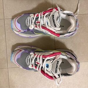 Balenciaga Women Runner Multicolor Sneakers